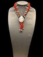 Collana Rajola Donna in Pietre dure Corallo 54-429-1 - 54-429-1